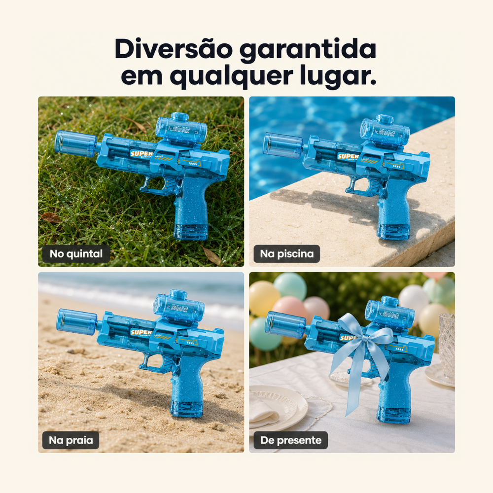 Toy Store - Pistola de Água Elétrica + Brinde