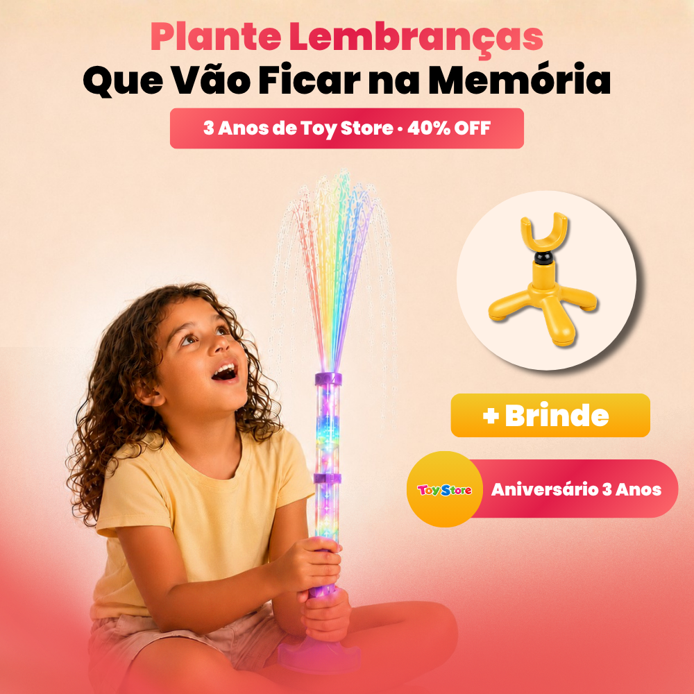 Toy Store - Pistola de Água Mágica + Brinde