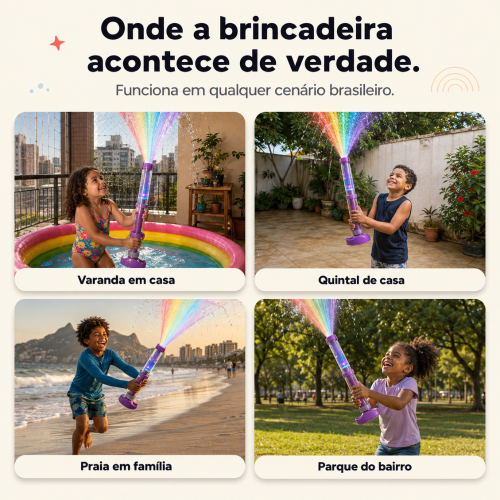 Toy Store - Pistola de Água Mágica + Brinde