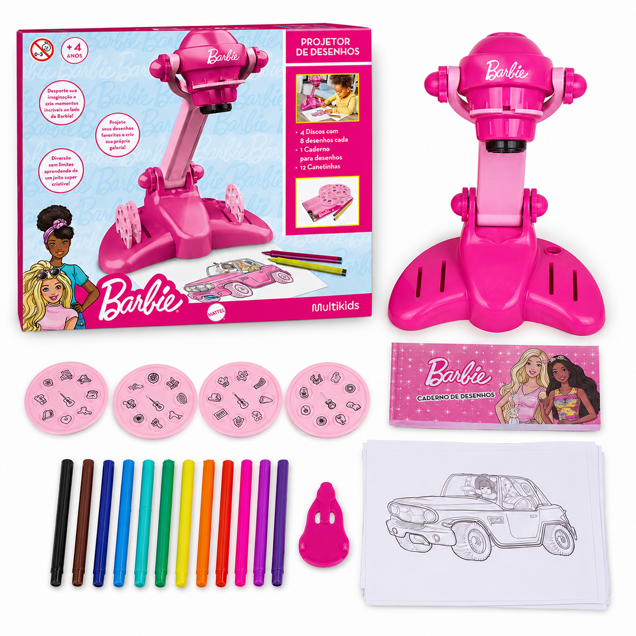 Toy Store - Projetor de Desenhos Barbie